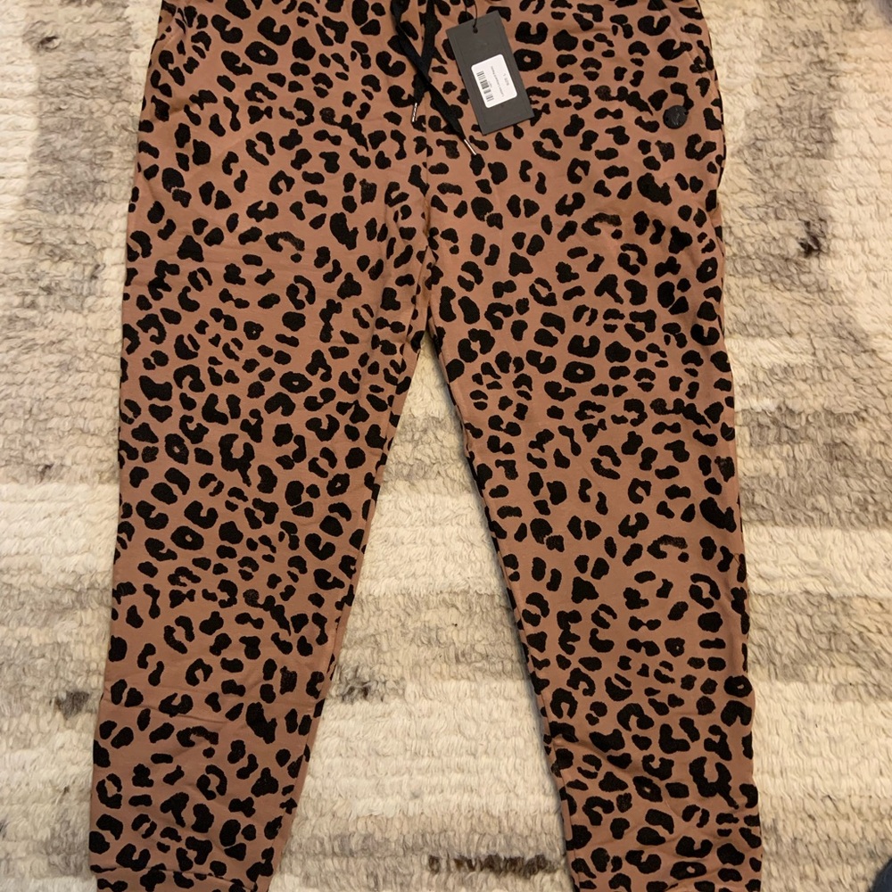 Leopard Print women Joggers